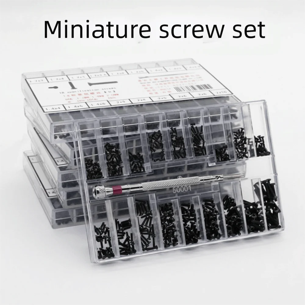 Maintenance Assorted Mini Screws Set Silver Cross Micro Screws Boxed Screw Repair Tool Watch Repair
Maintenance Assorted Mini Screws Set Silver Cross Micro Screws Boxed Screw Repair Tool Watch Repair