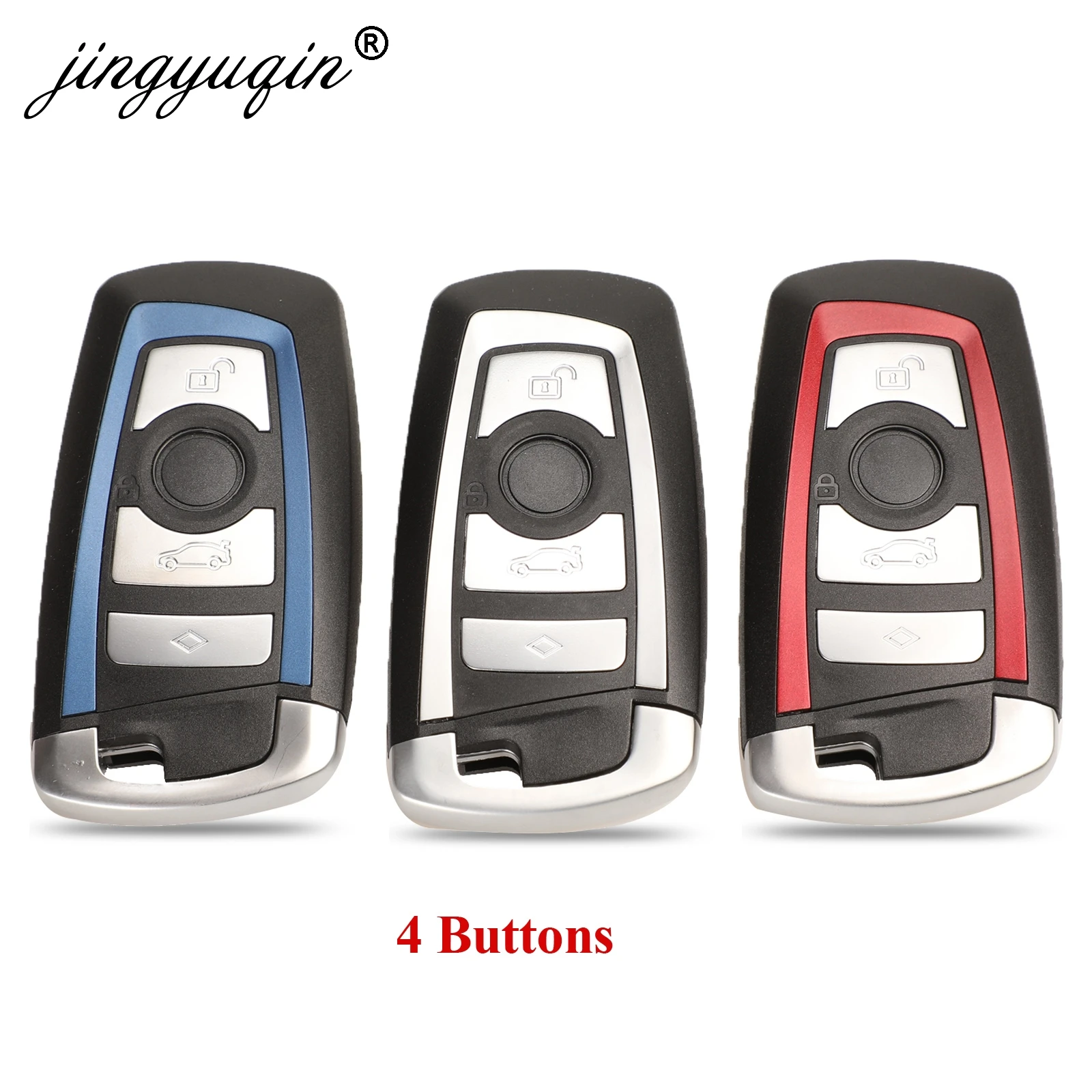 jinyuqin 4 Buttons Smart Remote Keyless Shell for BMW F CAS4 5 Series 7 Series Smart Key Fob Case
jinyuqin 4 Buttons Smart Remote Keyless Shell for BMW F CAS4 5 Series 7 Series Smart Key Fob Case