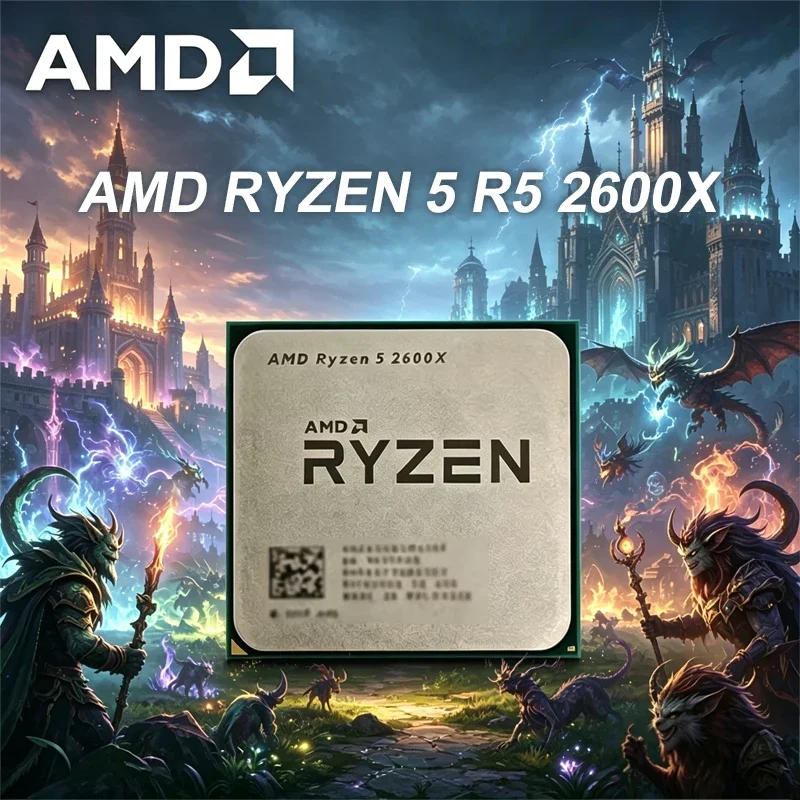 AMD Ryzen 5 R5 2600X CPU 6-Core 12-Thread 3.6GHz 95W CPU Processor LGA AM4 Gaming CPU Without Packag
AMD Ryzen 5 R5 2600X CPU 6-Core 12-Thread 3.6GHz 95W CPU Processor LGA AM4 Gaming CPU Without Packag