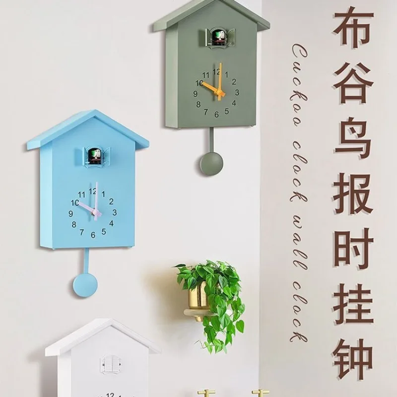 Nordic wall clock cuckoo out of the window on the hour clock wall clock living room home Amazon hot sale explosion
Nordic wall clock cuckoo out of the window on the hour clock wall clock living room home Amazon hot sale explosion