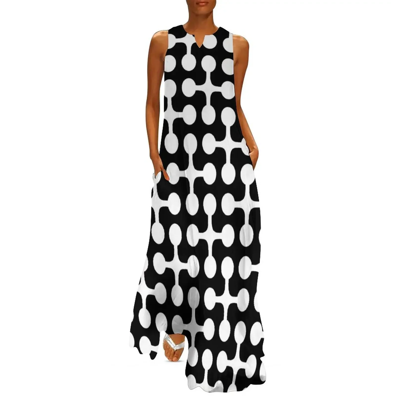 Mid Century Modern Atomic Jacks Pattern 625 Long Dress dresses korean style long sleeve dress Dress
Mid Century Modern Atomic Jacks Pattern 625 Long Dress dresses korean style long sleeve dress Dress