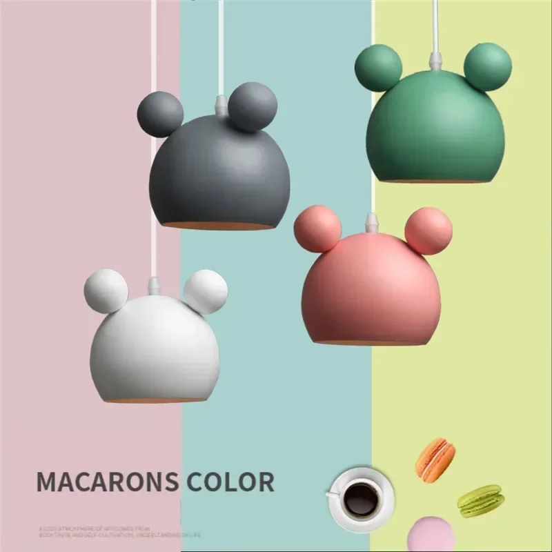 New Nordic Color Simple Iron Panda Chandelier Dining Room Bedroom Bedside Cartoon Children's Room Decoration Lighting Fixtures
New Nordic Color Simple Iron Panda Chandelier Dining Room Bedroom Bedside Cartoon Children's Room Decoration Lighting Fixtures