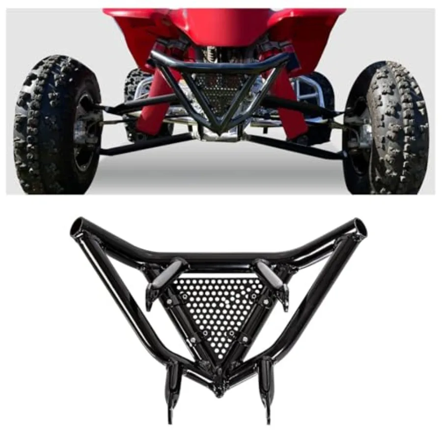 Front Bumper Compatible with 1999-2014 Honda TRX400EX 400X 2004-2012 TRX450R Aluminum Black
Front Bumper Compatible with 1999-2014 Honda TRX400EX 400X 2004-2012 TRX450R Aluminum Black