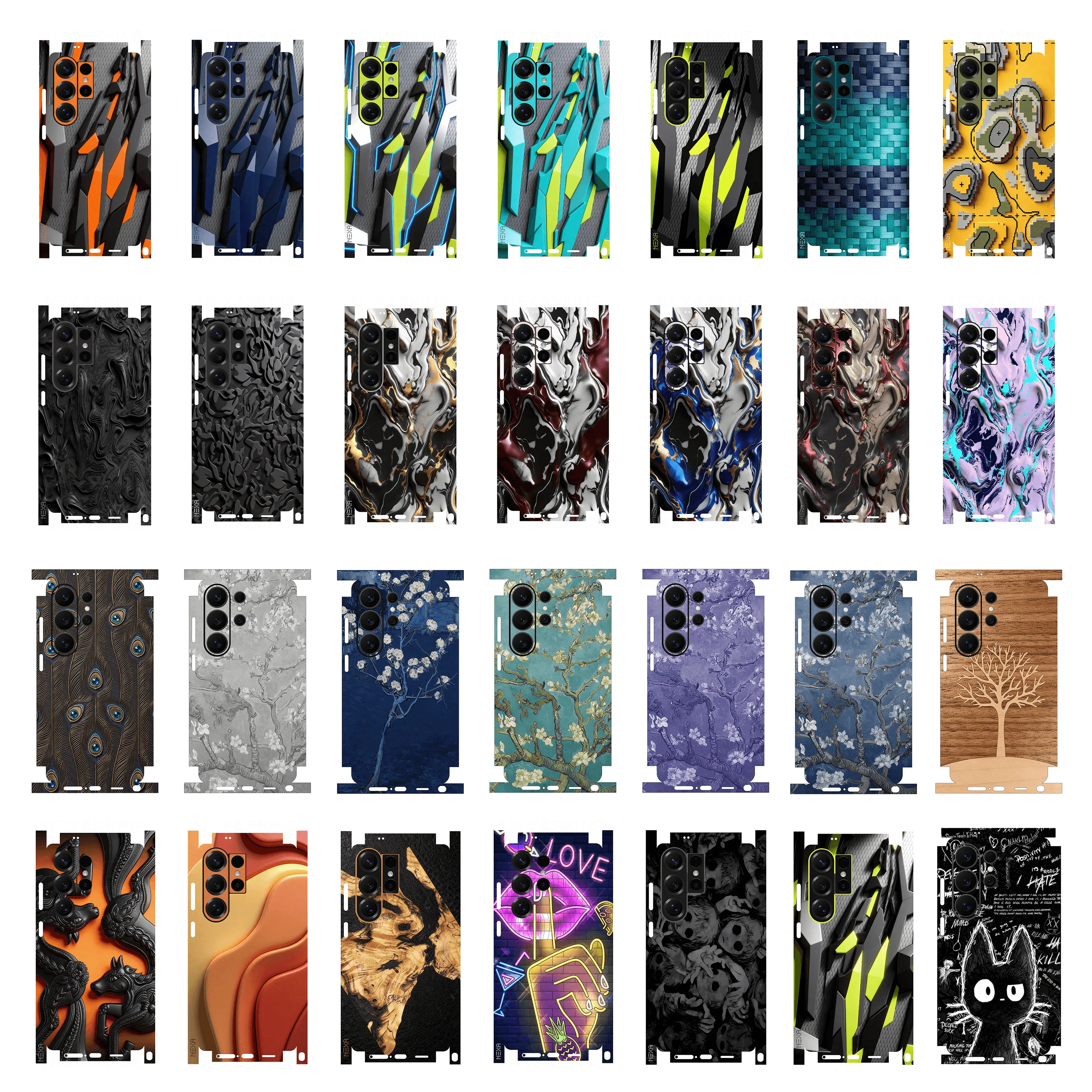 S26Ultra wrap Skin for Samsung galaxy S26 S24 S23 S22 S25 ultra Decals Back Film Cover Screen Protector Wrap Sticker
S26Ultra wrap Skin for Samsung galaxy S26 S24 S23 S22 S25 ultra Decals Back Film Cover Screen Protector Wrap Sticker