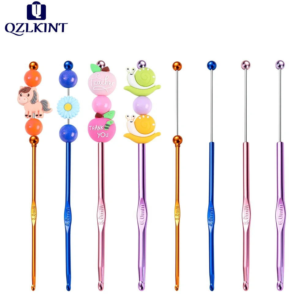 3mm-6mmNew Style Beaded Aluminum Crochet Hook DIY Single-Ended Knitting Needles for Sweater
3mm-6mmNew Style Beaded Aluminum Crochet Hook DIY Single-Ended Knitting Needles for Sweater