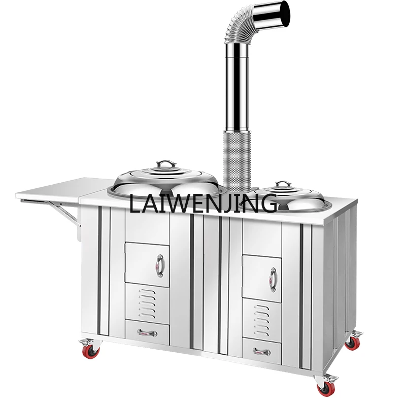 MJY stainless steel earth stove large rural pot platform iron pot outdoor mobile double stove
MJY stainless steel earth stove large rural pot platform iron pot outdoor mobile double stove