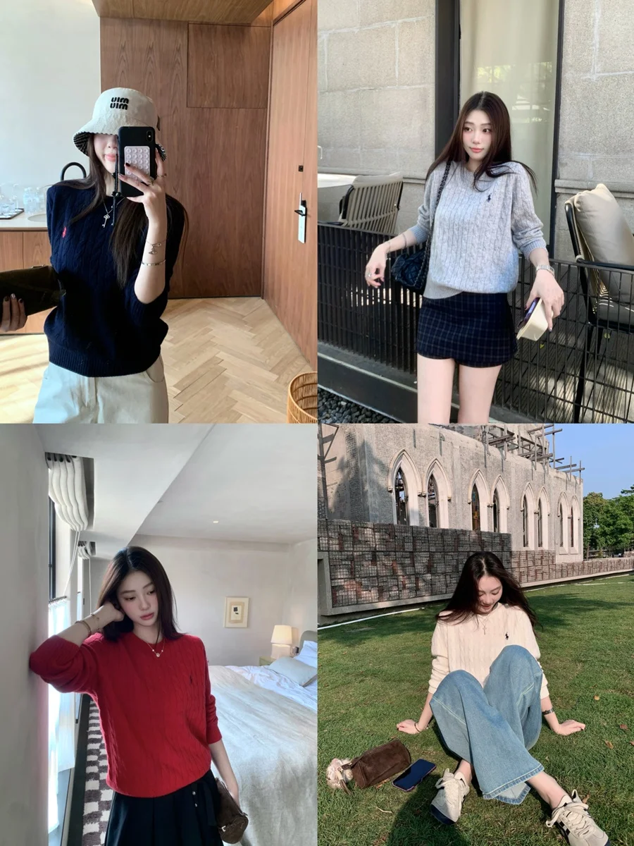 Pure Wool Knitted Sweater Women's Spring 2026 round Ne Tassel Long Sve Soft Versatile Embroidered Twist Knitwear
Pure Wool Knitted Sweater Women's Spring 2026 round Ne Tassel Long Sve Soft Versatile Embroidered Twist Knitwear