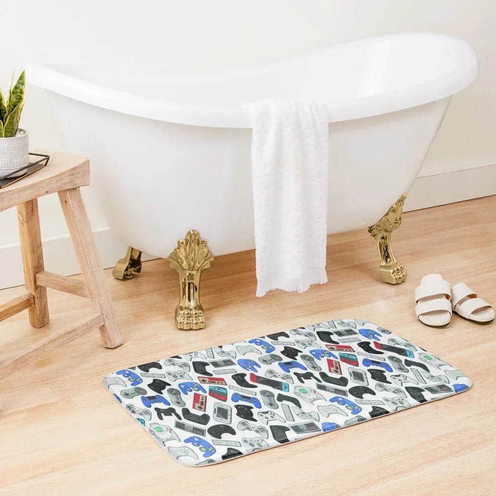 Video Game Controllers Bath Mat For The Bathroom Anti-Slip Carpet Anti Slip Bath Stickers Mat
Video Game Controllers Bath Mat For The Bathroom Anti-Slip Carpet Anti Slip Bath Stickers Mat