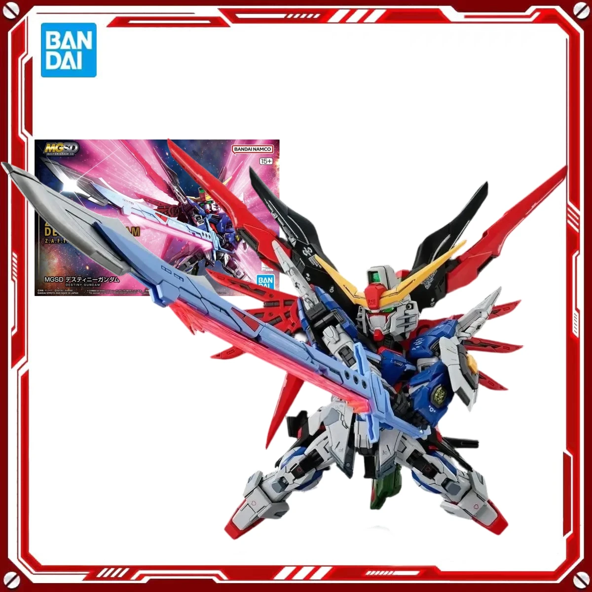 Оригинальные модели Gundam от Bandai: MGSD 1/100 Destiny Gundam SEED SD Master, аниме-фигурки, коллекционные модели, игрушки, подарки
Оригинальные модели Gundam от Bandai: MGSD 1/100 Destiny Gundam SEED SD Master, аниме-фигурки, коллекционные модели, игрушки, подарки