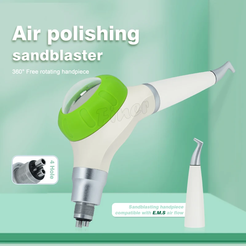 Dental Air Polisher Dental Air Abrasion Sandblasting Dental Air Flow Jet Powder Machine Compatible with EMS Finer
Dental Air Polisher Dental Air Abrasion Sandblasting Dental Air Flow Jet Powder Machine Compatible with EMS Finer