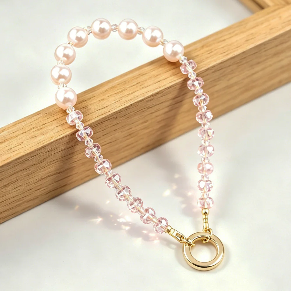 MQIQI Pearl Phone Charm Lanyard Strap Wrist Chain Premium Pendant Keychains Handbag Anti-Loss Luxury for Cell Phone Wrist Chain
MQIQI Pearl Phone Charm Lanyard Strap Wrist Chain Premium Pendant Keychains Handbag Anti-Loss Luxury for Cell Phone Wrist Chain