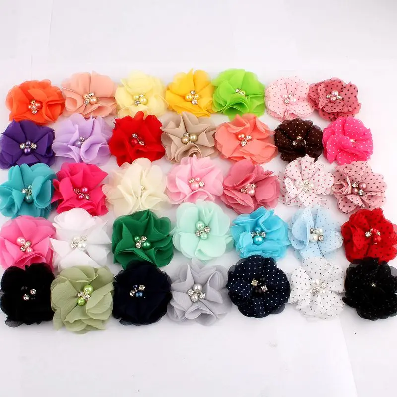 120PCS 2" 35Colors Mini Chiffon Fabric Flower For Wedding Invitation Artificial Flowers For Dress Decoration
120PCS 2" 35Colors Mini Chiffon Fabric Flower For Wedding Invitation Artificial Flowers For Dress Decoration
