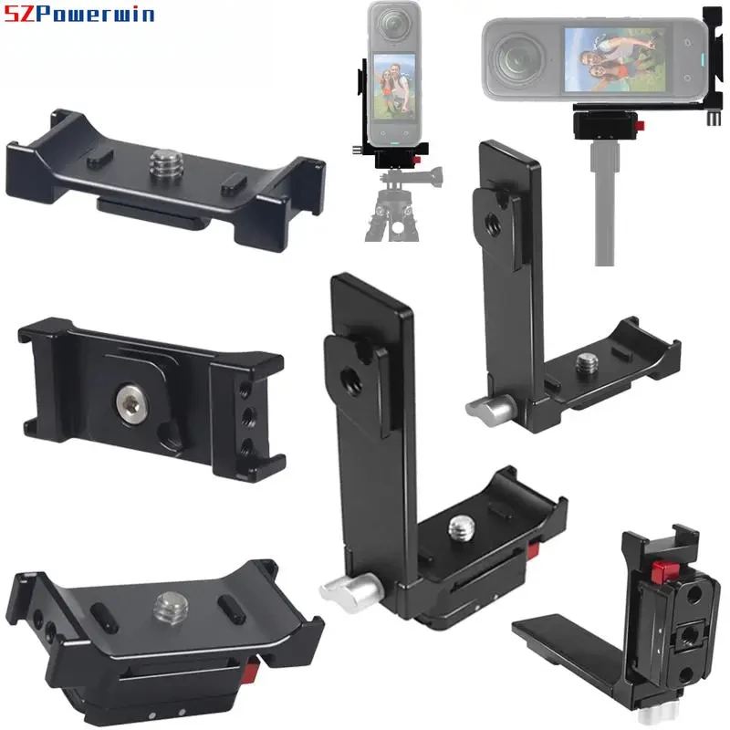 Быстроразъемный адаптер Powerwin для Insta360 X4 X3 X2, металлический кронштейн с вертикальным горизонтальным креплением, аксессуары для спортивной камеры
Быстроразъемный адаптер Powerwin для Insta360 X4 X3 X2, металлический кронштейн с вертикальным горизонтальным креплением, аксессуары для спортивной камеры