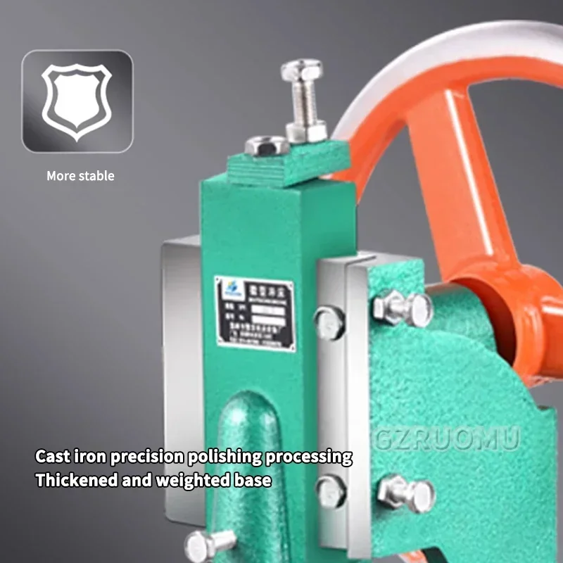 Pneumatic Punching Machine 28MM Journey Single Column 0.5T Manual Bench Press Small Gas Spleen High Precision Riveting Machine
Pneumatic Punching Machine 28MM Journey Single Column 0.5T Manual Bench Press Small Gas Spleen High Precision Riveting Machine