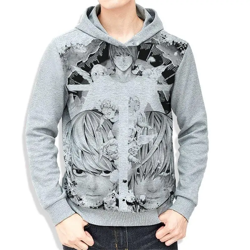 New Death Note 3D Long Sleeve Hoodie Unisex Warmth Comfortable Fleece Youth Fashion Sports Cartoon Anime Clothing
New Death Note 3D Long Sleeve Hoodie Unisex Warmth Comfortable Fleece Youth Fashion Sports Cartoon Anime Clothing