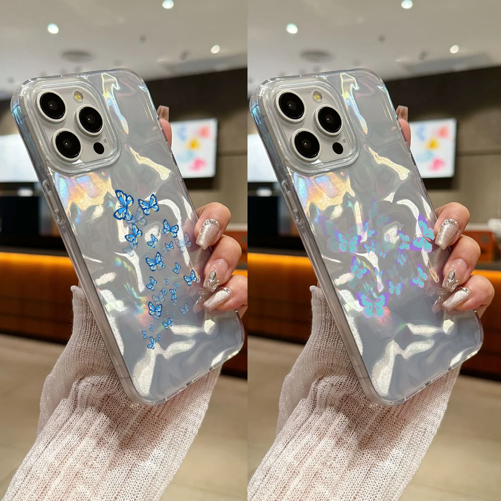 Fashion Blue Cool Butterfly Phone Case For iPhone 16,15,14,13,12,11 Plus,Pro,Max,Plus,E Transparent Satin Laser Glossy Cover
Fashion Blue Cool Butterfly Phone Case For iPhone 16,15,14,13,12,11 Plus,Pro,Max,Plus,E Transparent Satin Laser Glossy Cover