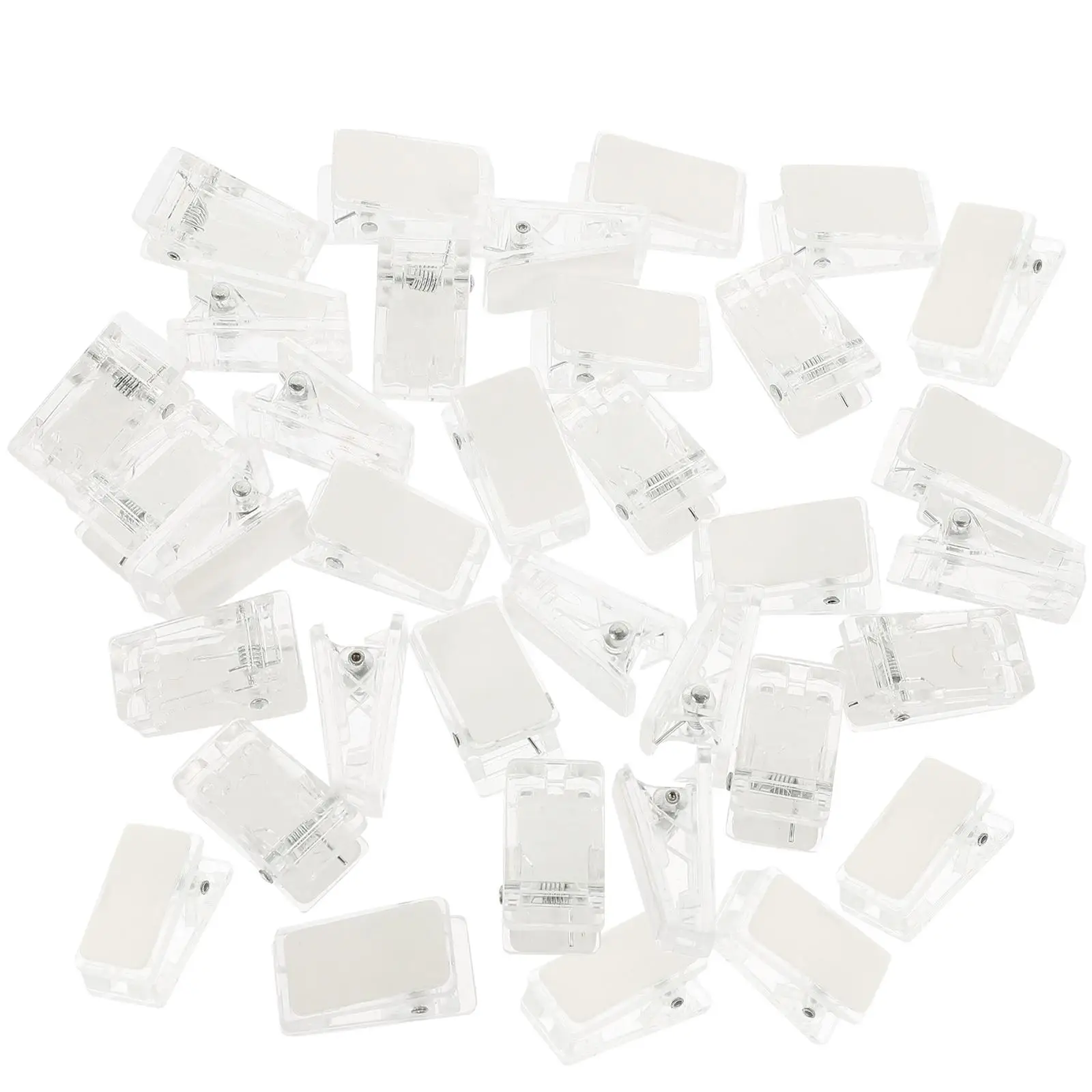 30 Pcs Self Adhesive Wall Clips Plastic Iron Badge Clip Clear Spring Clip for Hanging Items No Holes Easy Removal Bath Tiles
30 Pcs Self Adhesive Wall Clips Plastic Iron Badge Clip Clear Spring Clip for Hanging Items No Holes Easy Removal Bath Tiles