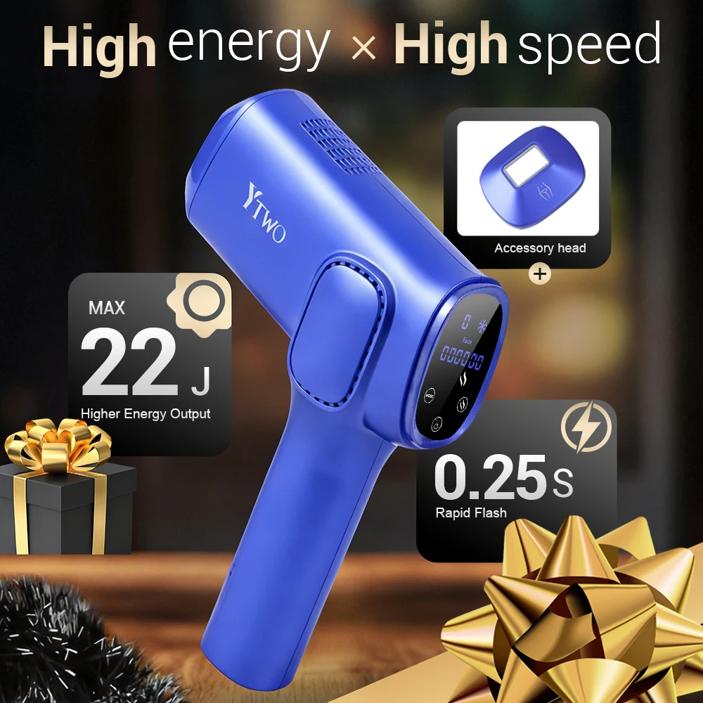 0.3s Fast Flash IPL Hair Removal Device 9 Levels Ice Cooling Painless Permanent Laser Hair Removal Home Use for Whole Body
0.3s Fast Flash IPL Hair Removal Device 9 Levels Ice Cooling Painless Permanent Laser Hair Removal Home Use for Whole Body