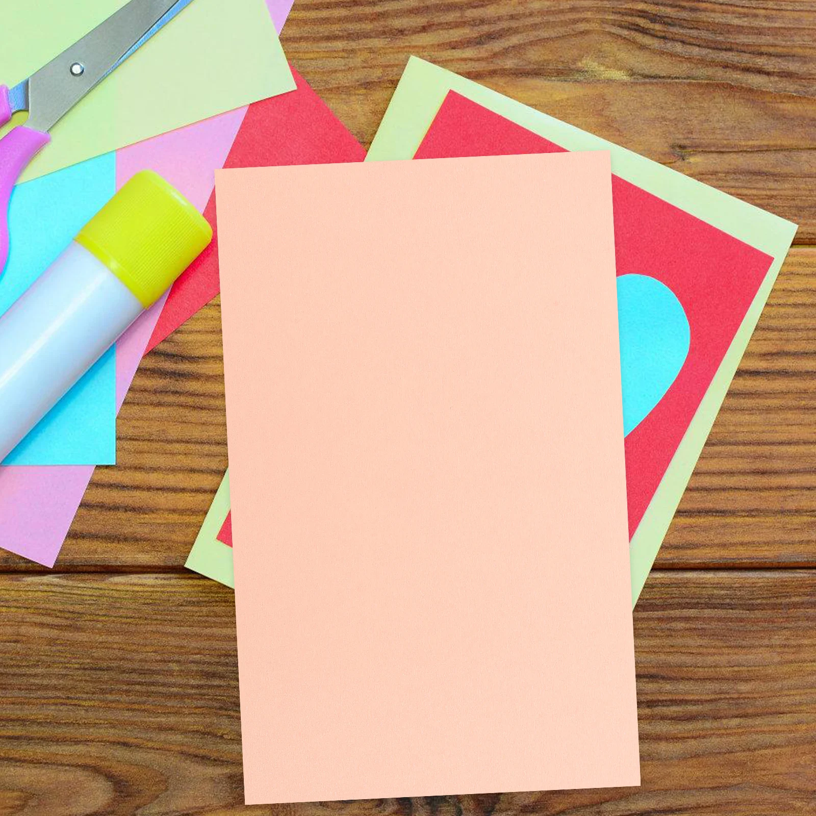 100 Pcs DIY Greeting Card Colored Cardstock Paper Pink Handmade Craft Materials for Kids Construction Projects
100 Pcs DIY Greeting Card Colored Cardstock Paper Pink Handmade Craft Materials for Kids Construction Projects
