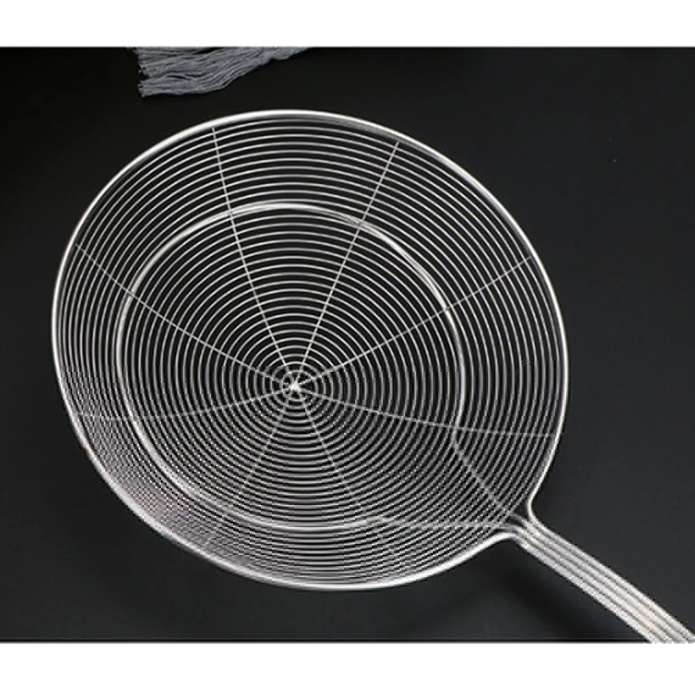 Stainless Steel Soup Strainer Mesh Frying Oil Long H Easy Cleaning Noodles Vegetables Meat French Fries Kitchen Tool
Stainless Steel Soup Strainer Mesh Frying Oil Long H Easy Cleaning Noodles Vegetables Meat French Fries Kitchen Tool
