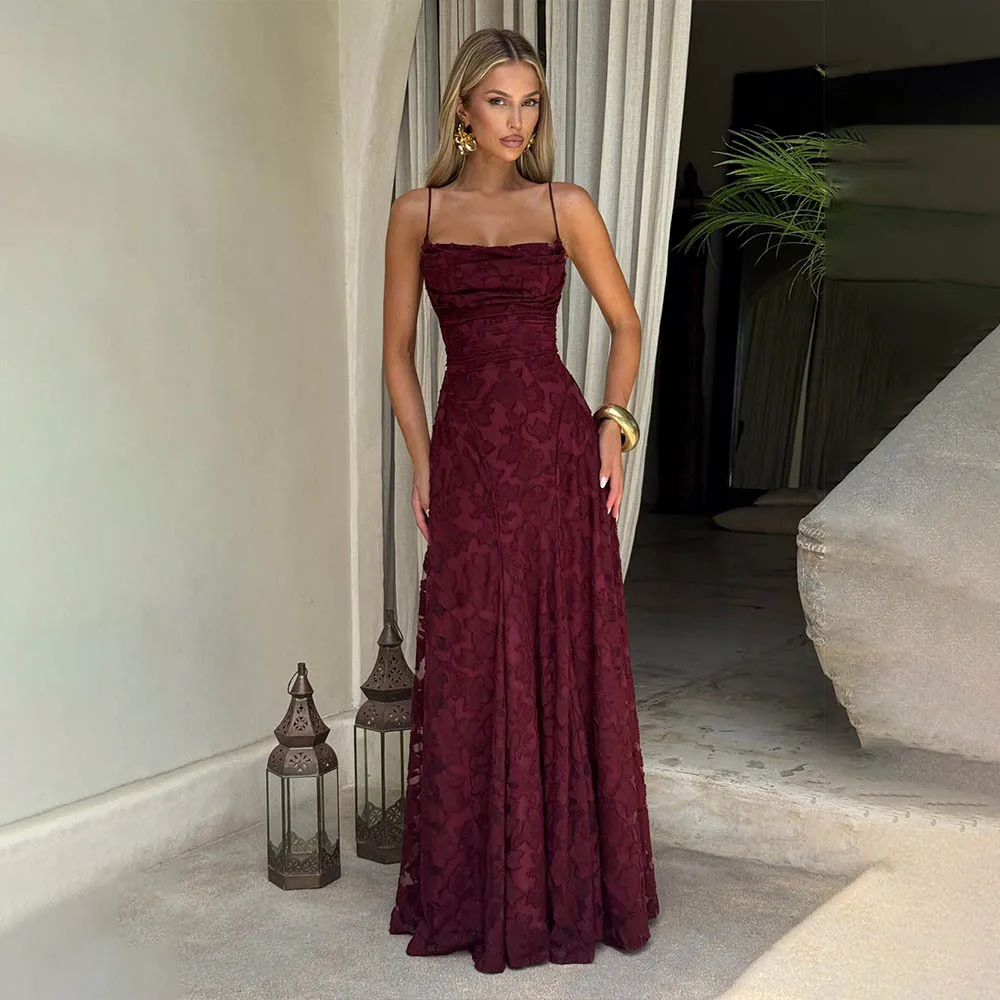 Sexy Women's Backless Chiffon Evening Dress High Waist A-Line Silhouette Sleeveless One-Shoulder Knot Detail Floor-Length
Sexy Women's Backless Chiffon Evening Dress High Waist A-Line Silhouette Sleeveless One-Shoulder Knot Detail Floor-Length