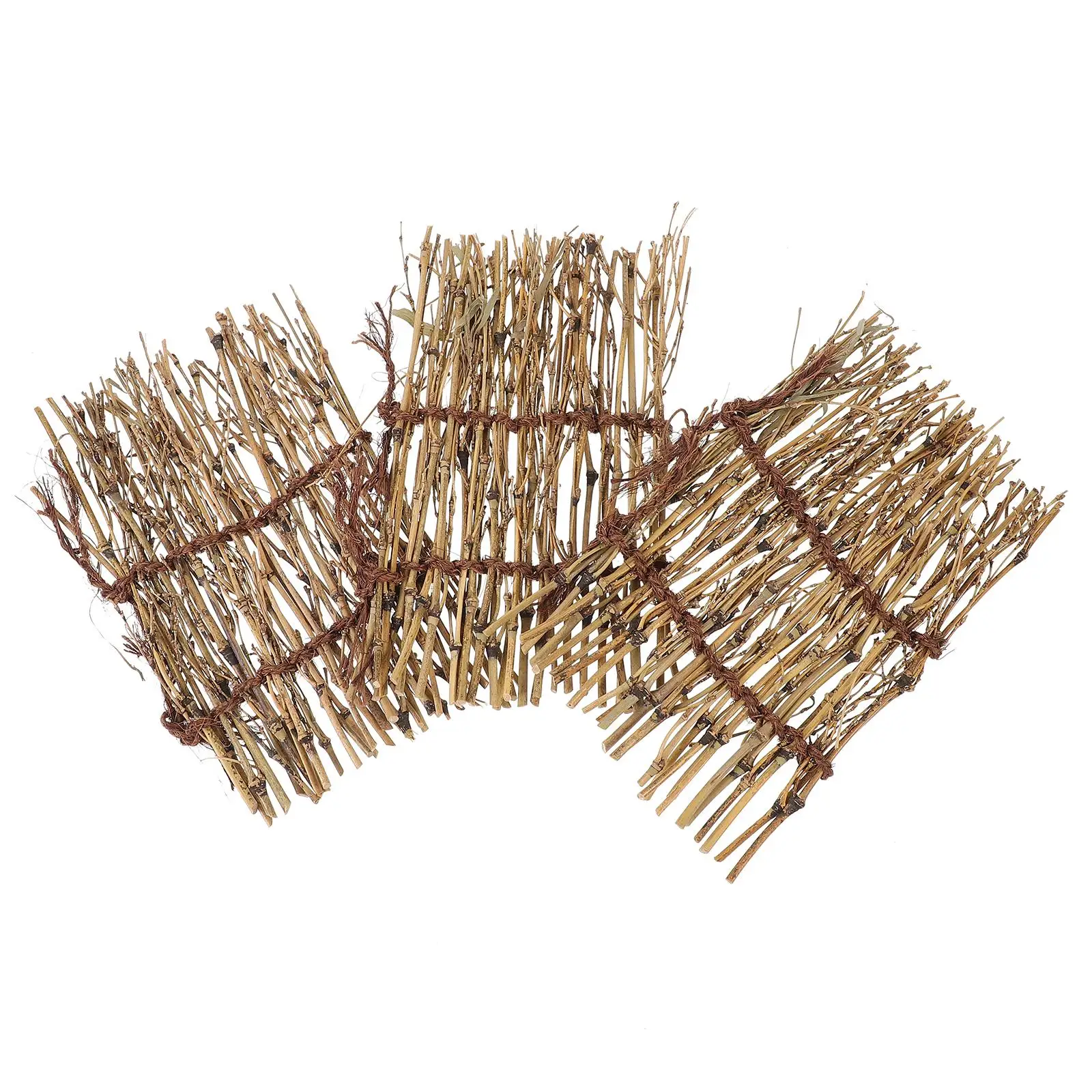 3 Pcs Bamboo Fence for Sashimi Decoration Unique Backdrop Sushi Serving Tray Silk Background Japanese Dining Room Sushi Fence
3 Pcs Bamboo Fence for Sashimi Decoration Unique Backdrop Sushi Serving Tray Silk Background Japanese Dining Room Sushi Fence