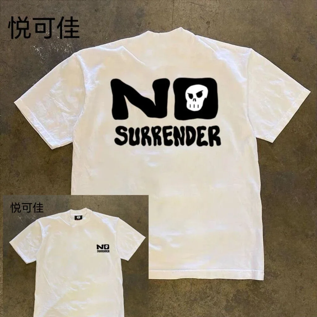 Новая американская хлопковая свободная мужская футболка с короткими рукавами и принтом, летняя уличная ретро-кежуал, модная брендовая универсальная футболка с круглым вырезом
Новая американская хлопковая свободная мужская футболка с короткими рукавами и принтом, летняя уличная ретро-кежуал, модная брендовая универсальная футболка с круглым вырезом