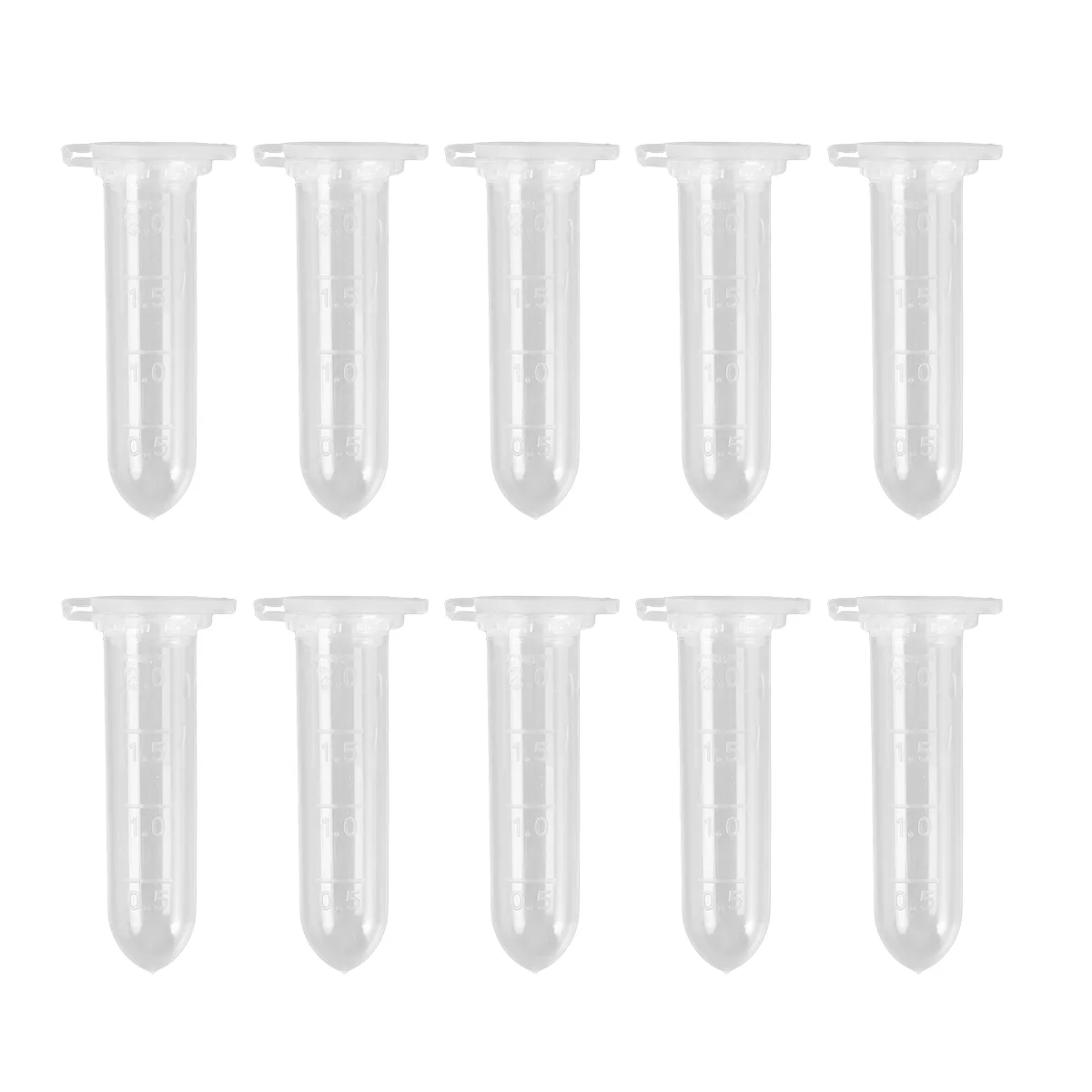 1000 Pcs Centrifuge Tube with and Scale Round Base Sample Supply Bottom 2ml Capacity Container Can (White)
1000 Pcs Centrifuge Tube with and Scale Round Base Sample Supply Bottom 2ml Capacity Container Can (White)
