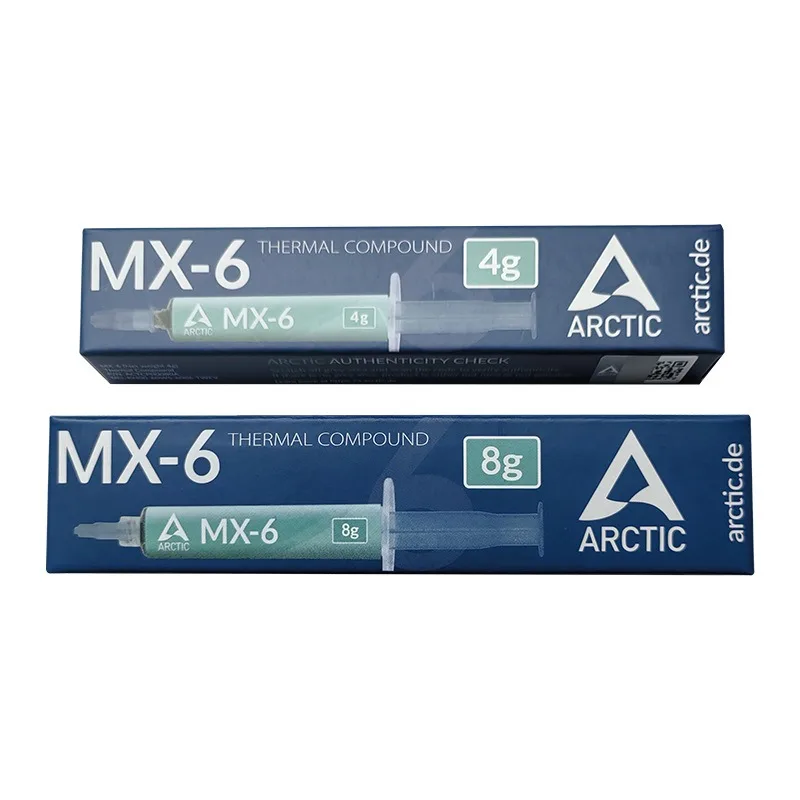 MX-6 thermal paste thermal composite thermal conductive grease GPU computer desktop notebook paste
MX-6 thermal paste thermal composite thermal conductive grease GPU computer desktop notebook paste