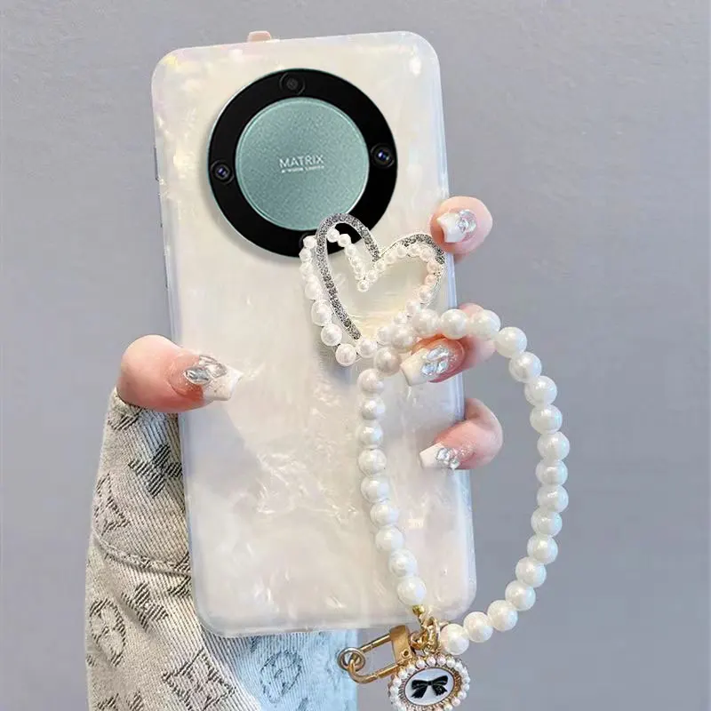 HONOR MAGIC5 LITE 5G Luxury Pearl Heart Wrist Strap Case for Honor Magic 5 6 4 Lite X9a X9b X8 X7 X9 50 90 70 PRO Lanyard Cover
HONOR MAGIC5 LITE 5G Luxury Pearl Heart Wrist Strap Case for Honor Magic 5 6 4 Lite X9a X9b X8 X7 X9 50 90 70 PRO Lanyard Cover
