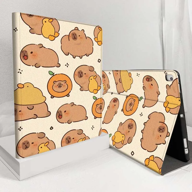 Cartoon Capybara For Samsung Galaxy Tab S11 S10 S9 S8 S7 S6 A11 A9 A8 A7 10.5 10.4 Lite FE Plus Inch Tablet Case
Cartoon Capybara For Samsung Galaxy Tab S11 S10 S9 S8 S7 S6 A11 A9 A8 A7 10.5 10.4 Lite FE Plus Inch Tablet Case
