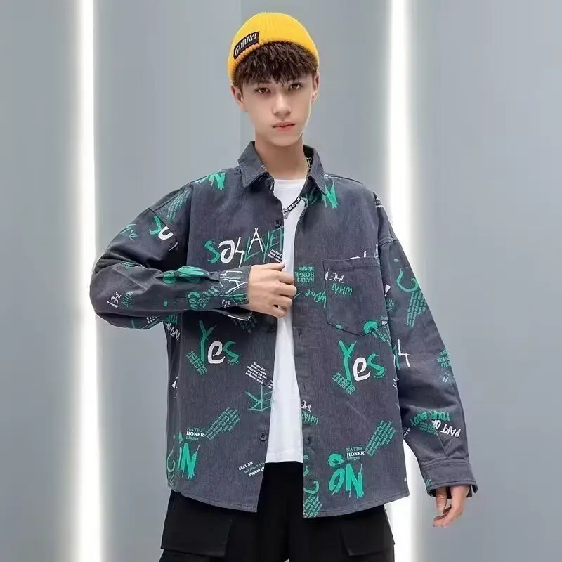 New Men's Casual Loose Shirt Spring Fashion Small Audience Design Top Casual All-Match Outerwear Standard Fit Long Sleeve
New Men's Casual Loose Shirt Spring Fashion Small Audience Design Top Casual All-Match Outerwear Standard Fit Long Sleeve
