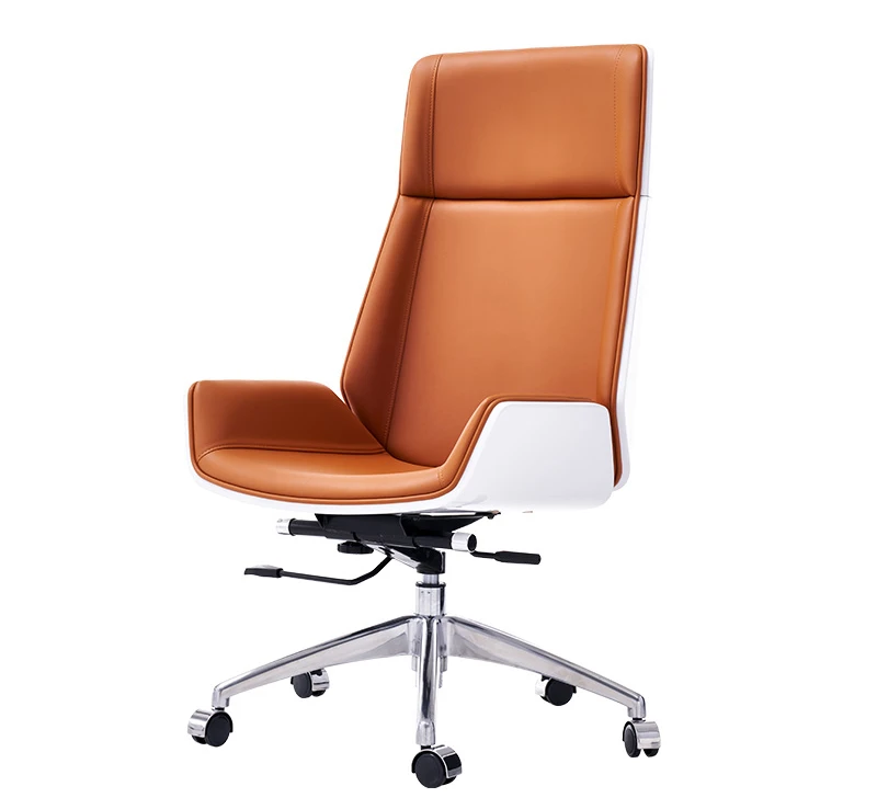 Office chair, computer chair, leather simple, study room staff comfortable and sedentary
Office chair, computer chair, leather simple, study room staff comfortable and sedentary