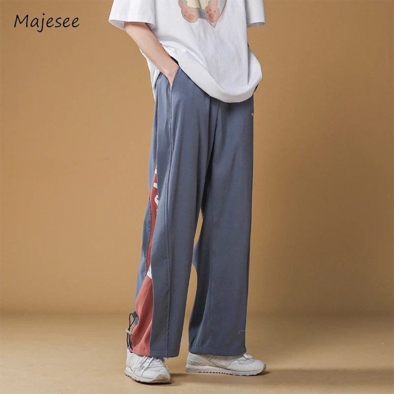 Casual Pants Men Straight Loose Fashion Daily Spring Autumn Teenagers Spliced Ankle Banded High Street Japanese Style Popular
Casual Pants Men Straight Loose Fashion Daily Spring Autumn Teenagers Spliced Ankle Banded High Street Japanese Style Popular