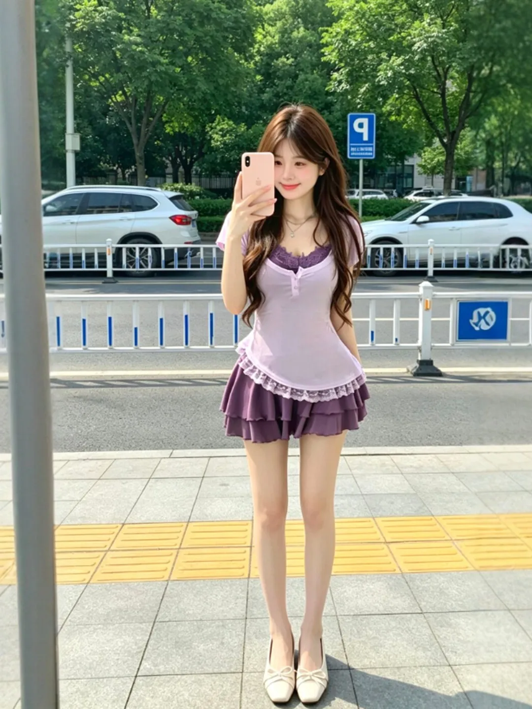 Chic Summer Outfit Women's Short Sleeve T-Shirt And Dress Set Soft Style Unique And Beautiful Two-Piece Set Complete OOTD
Chic Summer Outfit Women's Short Sleeve T-Shirt And Dress Set Soft Style Unique And Beautiful Two-Piece Set Complete OOTD
