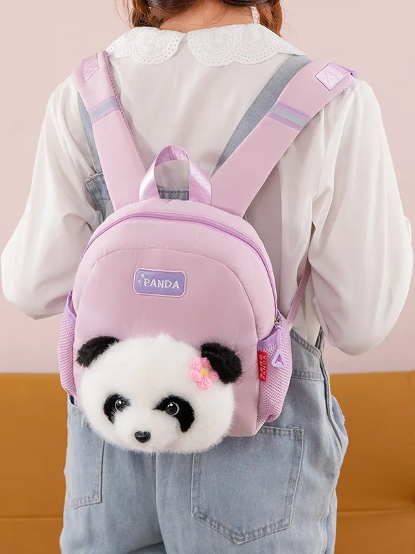 New Panda Double-Shoulder Fur-Rugged Children's Bag Three-Dimensional Panda Head Daily School Commute Fur Rugged Bag Cute Bag
New Panda Double-Shoulder Fur-Rugged Children's Bag Three-Dimensional Panda Head Daily School Commute Fur Rugged Bag Cute Bag