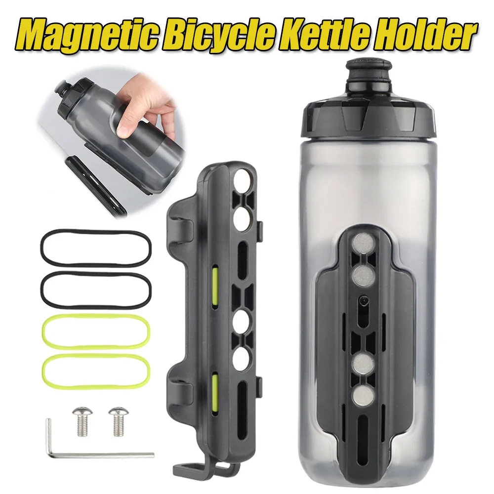 Magnetic Bike Bottle Rack Bicycle Water Bottle Holder Water Cup Holder with Food Grade Squeeze Bottle for Scooter MTB Bikes
Magnetic Bike Bottle Rack Bicycle Water Bottle Holder Water Cup Holder with Food Grade Squeeze Bottle for Scooter MTB Bikes