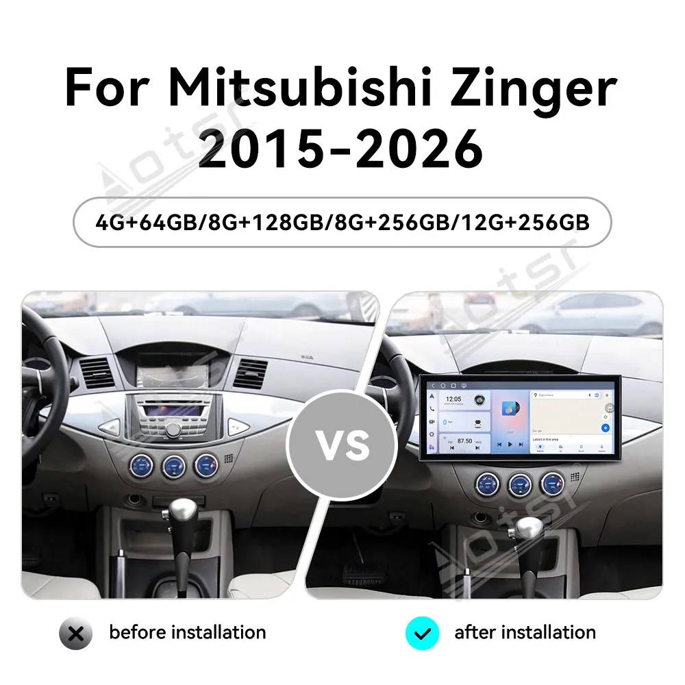 Для Mitsubishi Zinger 2015-2026: Автомагнитола Android 15 с 15,8-дюймовым экраном, мультимедийный видеоплеер, GPS-навигация, Carplay, DSP, Wi-Fi
Для Mitsubishi Zinger 2015-2026: Автомагнитола Android 15 с 15,8-дюймовым экраном, мультимедийный видеоплеер, GPS-навигация, Carplay, DSP, Wi-Fi