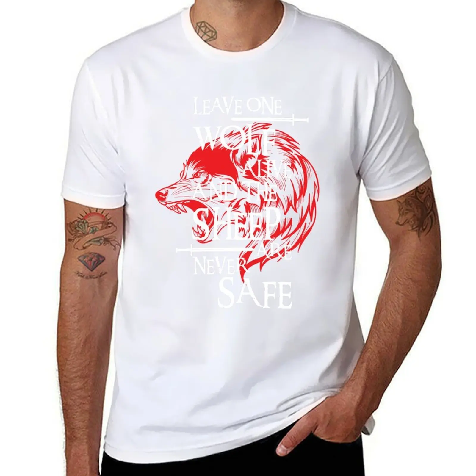Leave One Wolf Alive And The Sheep Are Never Safe T-Shirt t shirts for man pack cotton g man t shirts for men T-Shirt
Leave One Wolf Alive And The Sheep Are Never Safe T-Shirt t shirts for man pack cotton g man t shirts for men T-Shirt