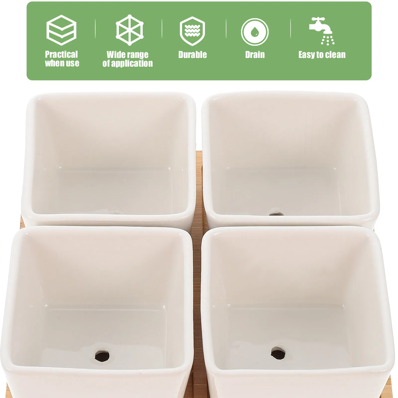 Набор из 1 белого керамического горшка для суккулентов: стильный декоративный кашпо для дома, сада, офиса. Красивый контейнер для растений.
Набор из 1 белого керамического горшка для суккулентов: стильный декоративный кашпо для дома, сада, офиса. Красивый контейнер для растений.