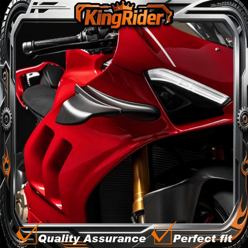 V4/V4S/V4R Motorcycle Fairing original Winglets Air Deflector carbon look Fit For Ducati Panigale V4 V4S V4R 2018 2019 2020 2021
V4/V4S/V4R Motorcycle Fairing original Winglets Air Deflector carbon look Fit For Ducati Panigale V4 V4S V4R 2018 2019 2020 2021