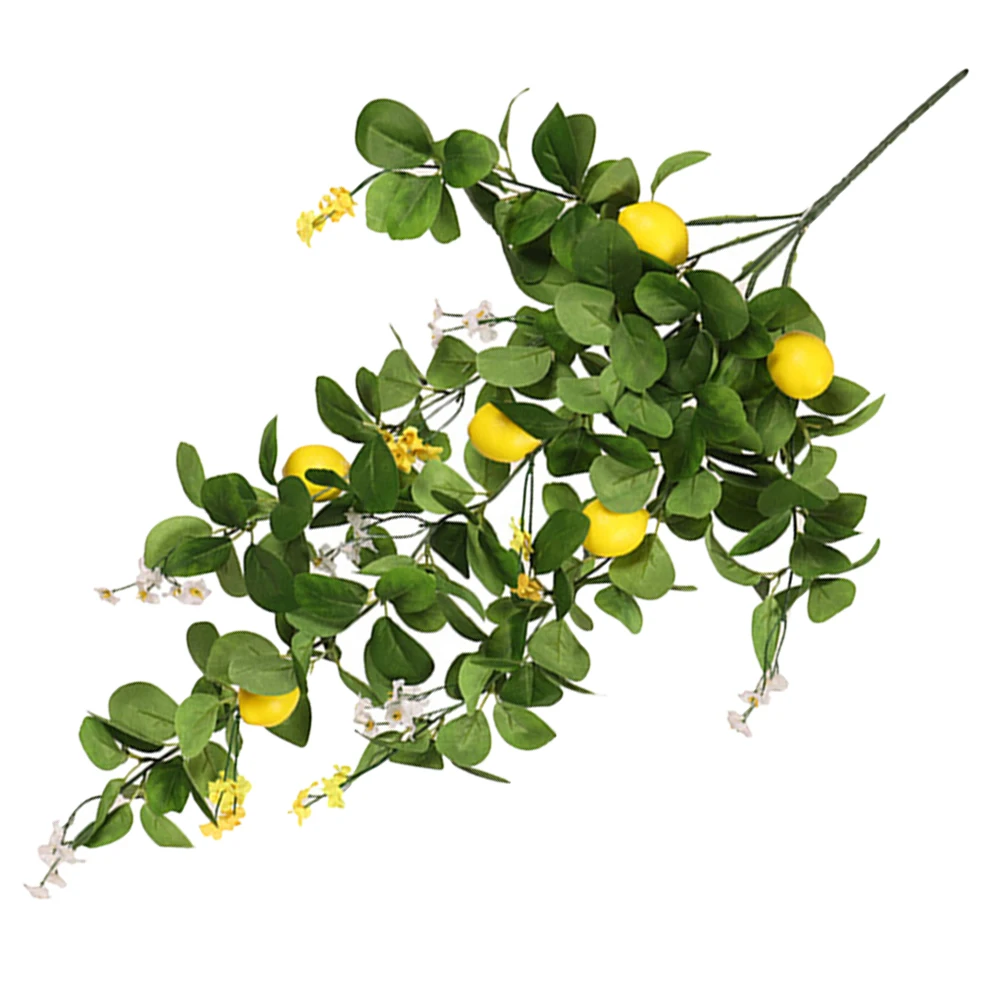 Artificial Green Plants Fake Lemon Branch Decorations for Home Wedding Party Photo Props Indoor Decoration Fruit Bowl
Artificial Green Plants Fake Lemon Branch Decorations for Home Wedding Party Photo Props Indoor Decoration Fruit Bowl