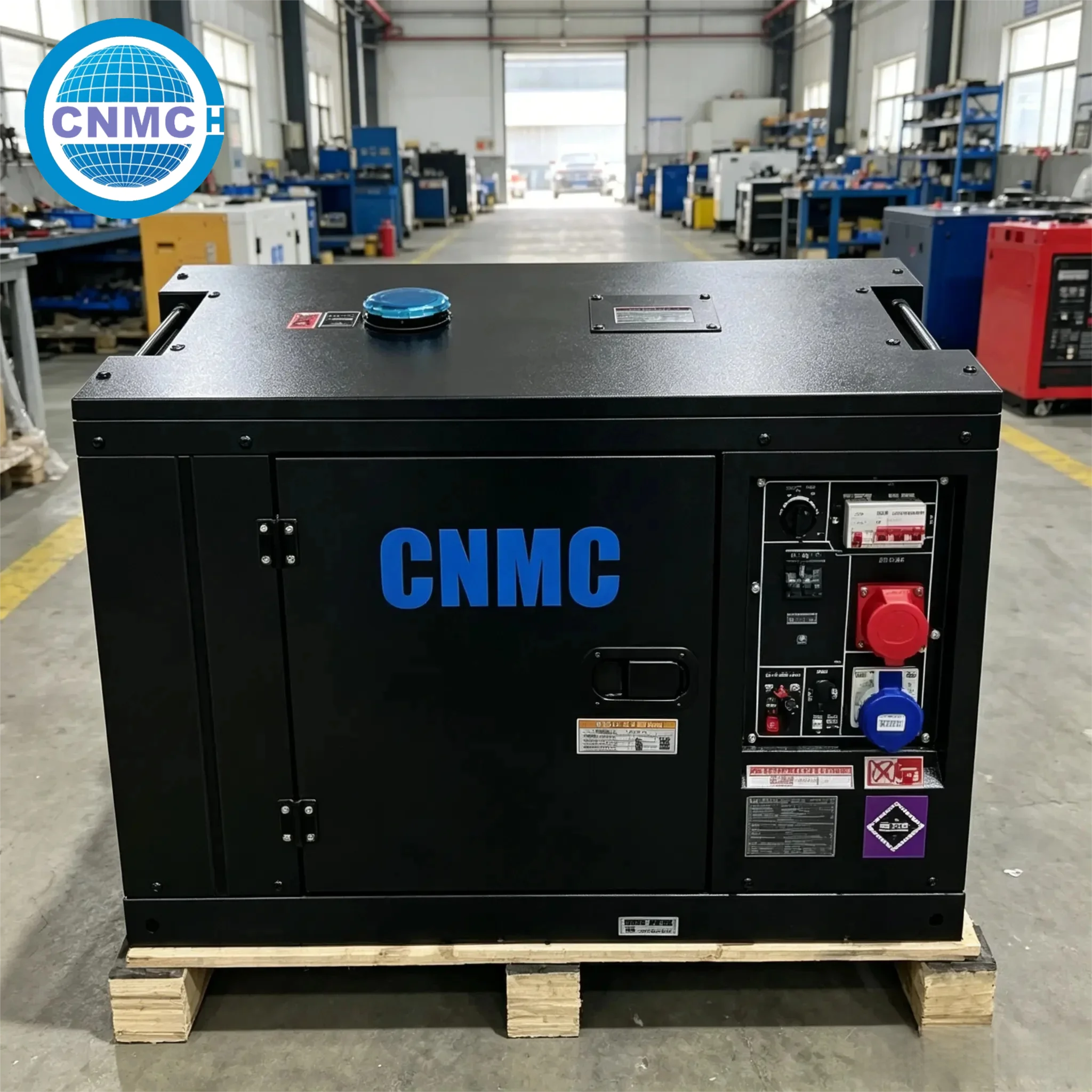 CNMC 3KW 5KW 6KW 7.5KW 9KW Silent diesel generator Electric start power generators With Wheels generators for home electricity
CNMC 3KW 5KW 6KW 7.5KW 9KW Silent diesel generator Electric start power generators With Wheels generators for home electricity