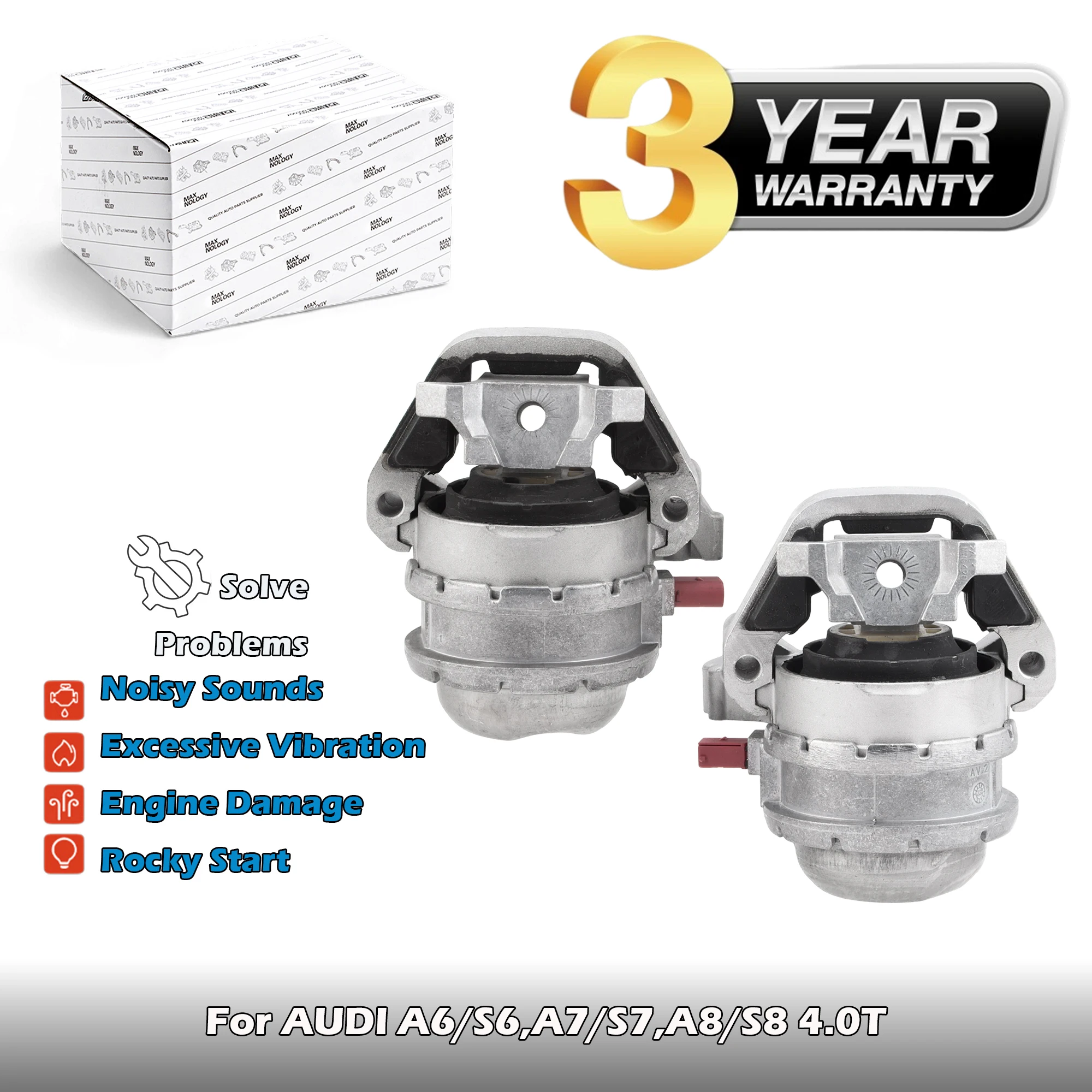 Engine Mounts 4H0199255T,4H0199255AA,4H0199256T,4H0199256AA For AUDI A6/S6 2011-18,A7/S7 2011-18,A8/S8 D4 2010-17 4.0T
Engine Mounts 4H0199255T,4H0199255AA,4H0199256T,4H0199256AA For AUDI A6/S6 2011-18,A7/S7 2011-18,A8/S8 D4 2010-17 4.0T