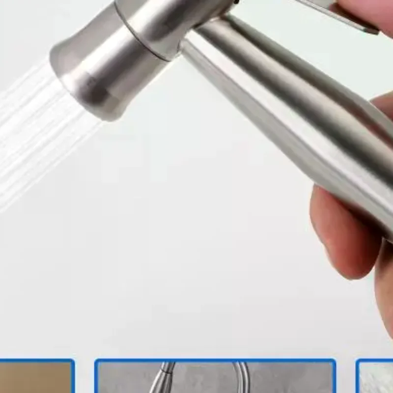 Portable Pressurized Handheld Sprayer Nozzle For Feminine Hygiene Care & Toilet Washing Cleaning Bathroom Accessory
Portable Pressurized Handheld Sprayer Nozzle For Feminine Hygiene Care & Toilet Washing Cleaning Bathroom Accessory