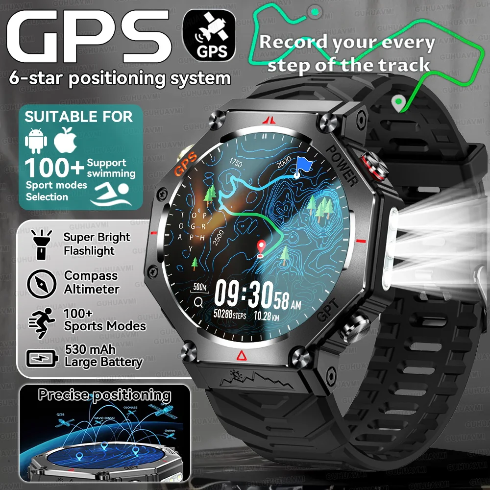 Новинка 2025 года для Xiaomi на открытом воздухе, GPS SmartWatch, встроенные двухдиапазонные GPS-компас, высотомер, 5 атм, водонепроницаемые военные умные часы T-Rex 3
Новинка 2025 года для Xiaomi на открытом воздухе, GPS SmartWatch, встроенные двухдиапазонные GPS-компас, высотомер, 5 атм, водонепроницаемые военные умные часы T-Rex 3