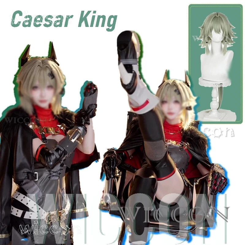 Caesar King Cosplay Costume Wig Game Zenless Zone Zero Clothes Wig Uniform Halloween Anime Party Cosplay Coat Women Sexy Suit
Caesar King Cosplay Costume Wig Game Zenless Zone Zero Clothes Wig Uniform Halloween Anime Party Cosplay Coat Women Sexy Suit