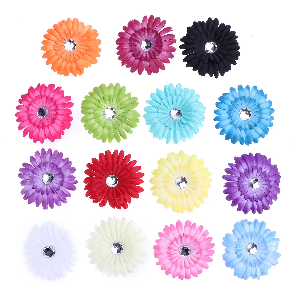 15 Pcs Water Diamond Flower Hairpins Colorful Clips for Girls Prom Party Tear Resistant Felt Fabric Hair Decor
15 Pcs Water Diamond Flower Hairpins Colorful Clips for Girls Prom Party Tear Resistant Felt Fabric Hair Decor