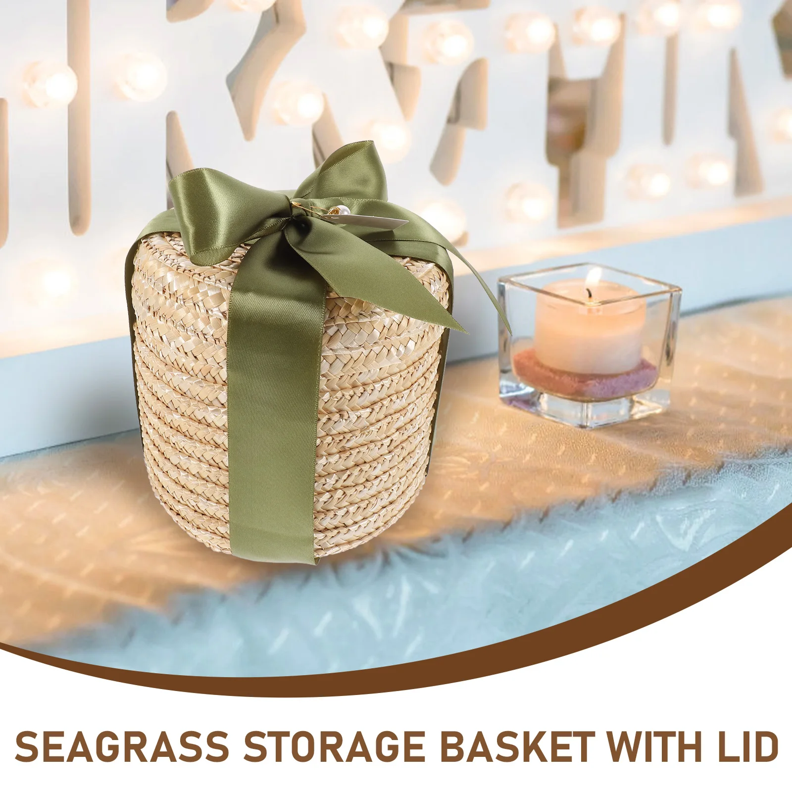 Rustic Straw 14cm Basket Lid Storage ganizer Vintage Country Decor Woven Flower Basket Woven Seagrass Storage Hamper H made
Rustic Straw 14cm Basket Lid Storage ganizer Vintage Country Decor Woven Flower Basket Woven Seagrass Storage Hamper H made