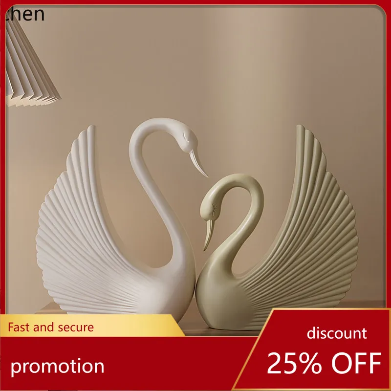 Hxl art swan dance ornament - living room, entryway, tv cabinet decoration - soft decoration
Hxl art swan dance ornament - living room, entryway, tv cabinet decoration - soft decoration
